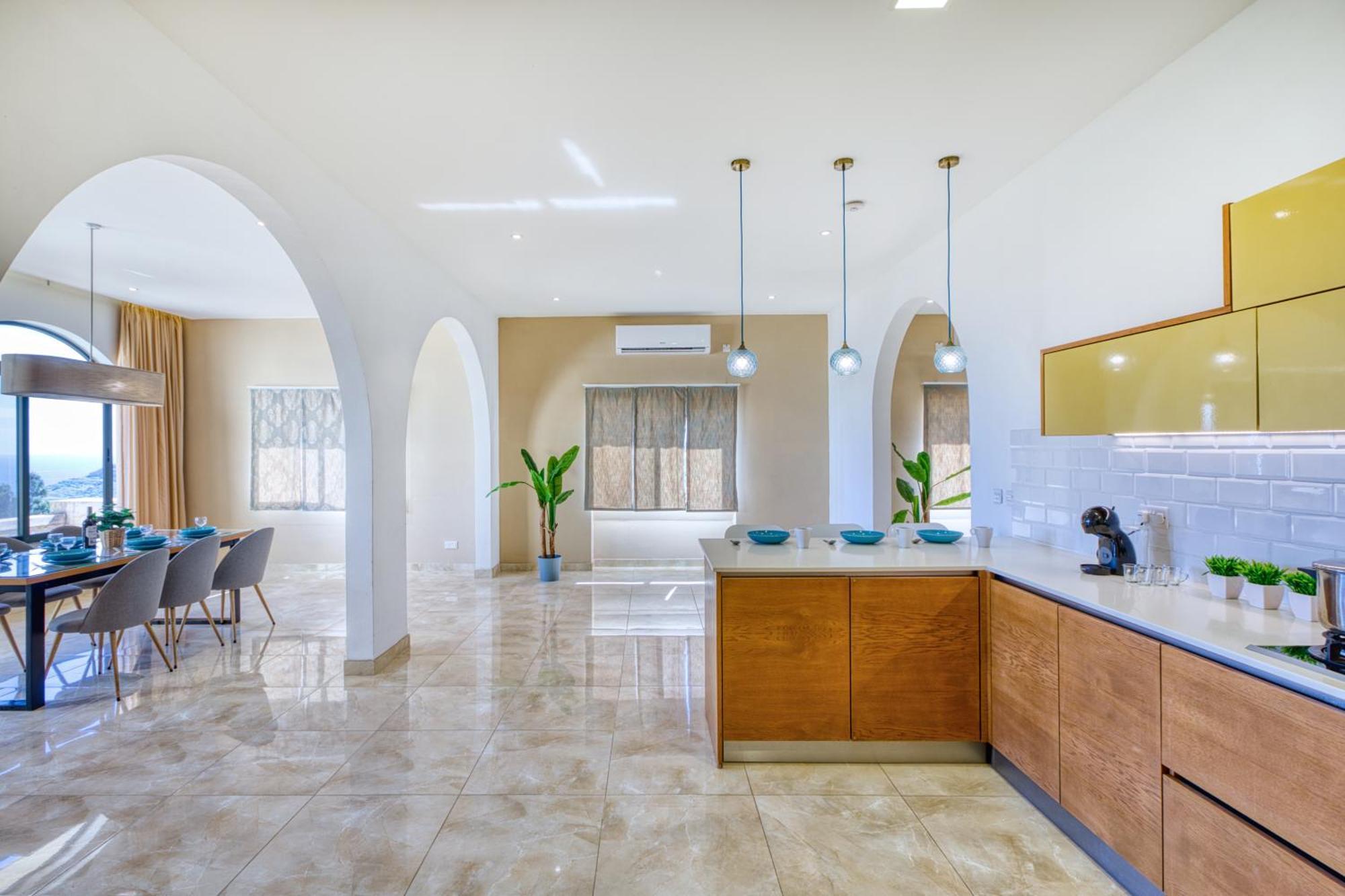Spacious, Bright, Valley & Sea View Maisonette Xagħra Dış mekan fotoğraf