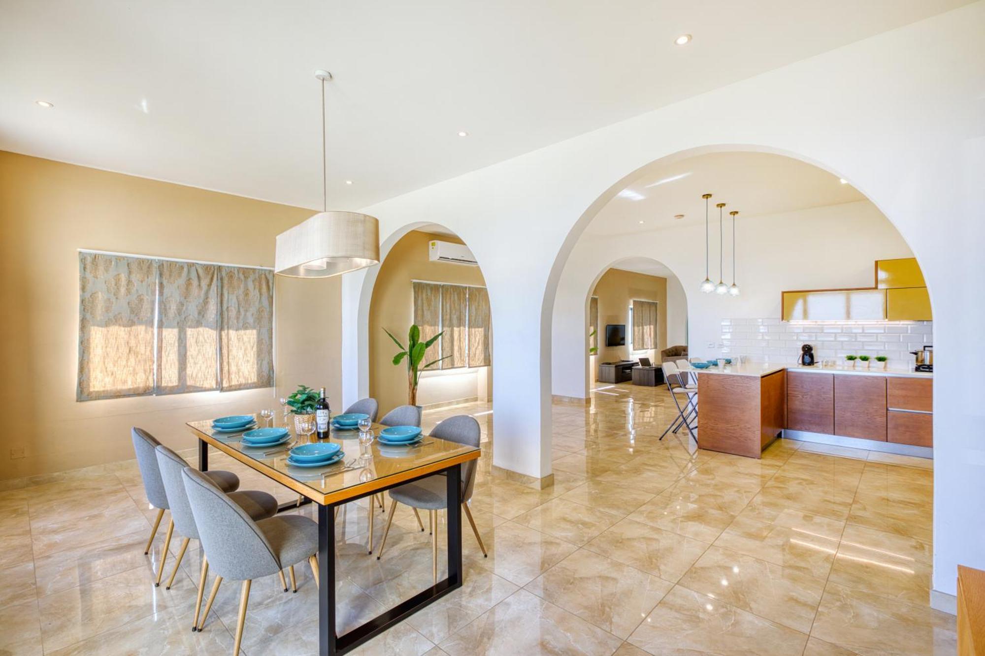 Spacious, Bright, Valley & Sea View Maisonette Xagħra Dış mekan fotoğraf