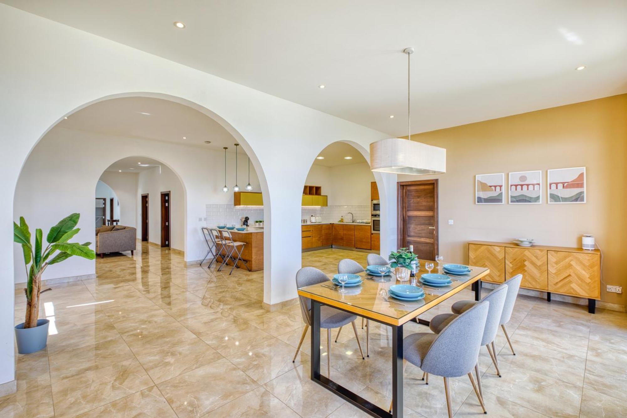Spacious, Bright, Valley & Sea View Maisonette Xagħra Dış mekan fotoğraf